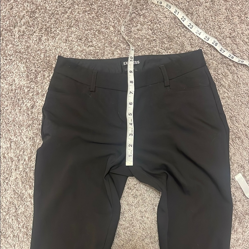 Express Women's Columnist Black Dress Pants - Picture 9 of 10